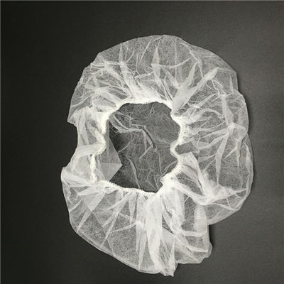 21" cappucci Bouffant 10GSM del polipropilene per gli ambienti locale senza polvere/dell'esame