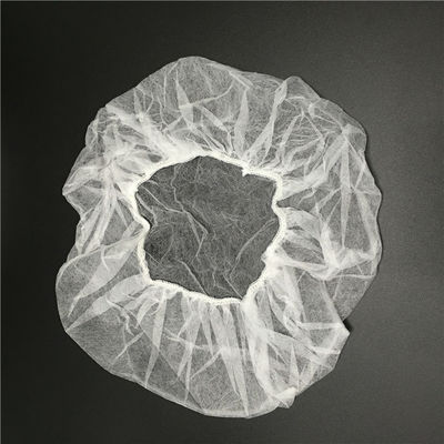 21" cappucci Bouffant 10GSM del polipropilene per gli ambienti locale senza polvere/dell'esame