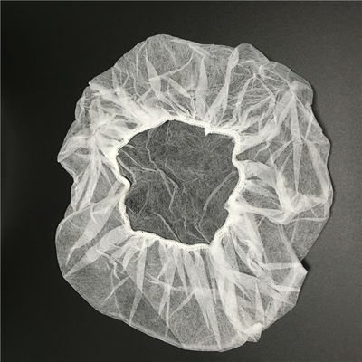 21" cappucci Bouffant 10GSM del polipropilene per gli ambienti locale senza polvere/dell'esame