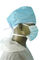 Peso chirurgico Bouffant 25GSM di dimensione 64X15 cm dei cappucci del dottore Tie On Disposable