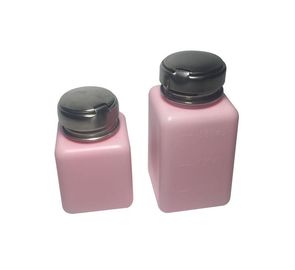Bottiglia solvente della stampa dell'erogatore di rosa ESD dell'HDPE blu bianco dell'erogatore
