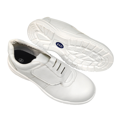 Senza lacci velcro design scarpe di sicurezza Esd Acciaio antispina